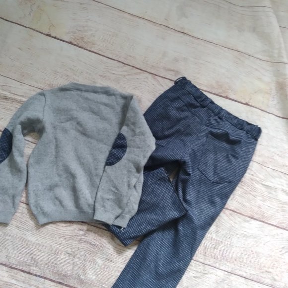 Ciccino wool blend sweater  & pants set sz 3 or 6 - Picture 3 of 7